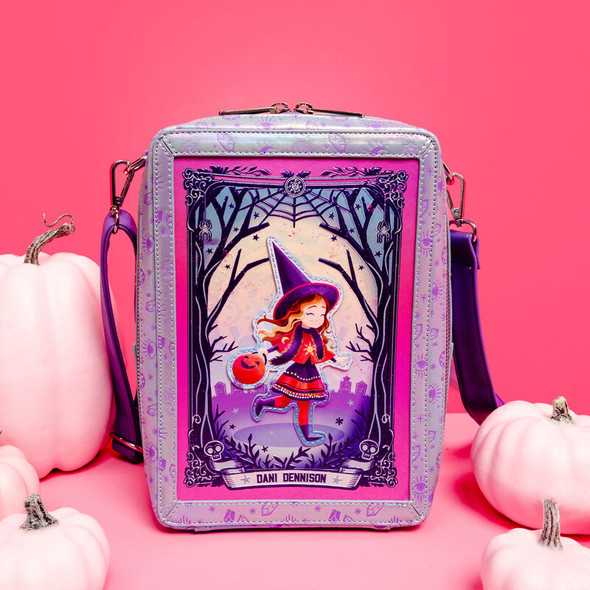 Hocus Pocus Tarot Card Iridescent Crossbody Bag Loungefly