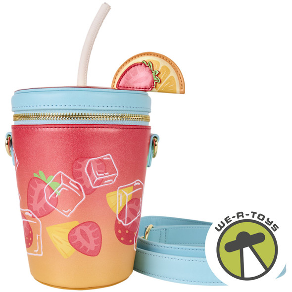 Loungefly Tropical Drink Figural Crossbody Bag