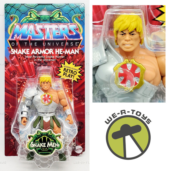 Masters of the Universe Snake Armor He-Man Action Figure 2022 Mattel HKM64