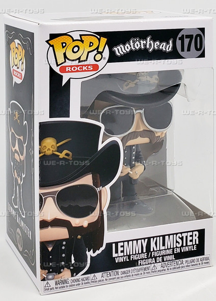 Funko POP Rocks Motörhead Lemmy Kilmister 170 Vinyl Figure