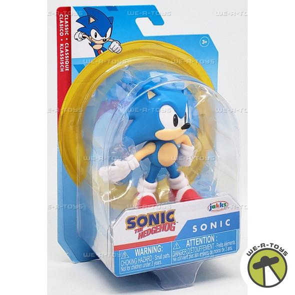 Sonic The Hedgehog Classic Sonic Action Figure 2021 Jakks Pacific 40687