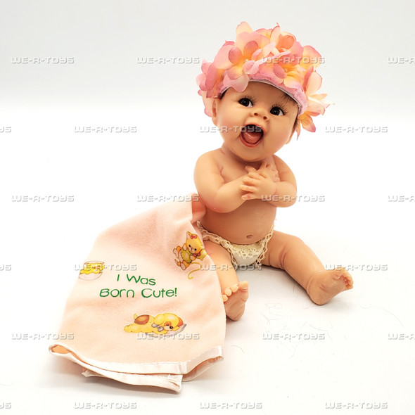 Ashton Drake Galleries Hats Off Series I Was Born Cute Girl Doll NEW