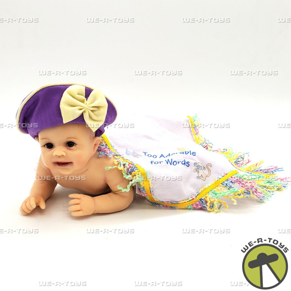 Ashton Drake Galleries Hats Off Series Too Adorable For Words Girl Baby Doll NEW