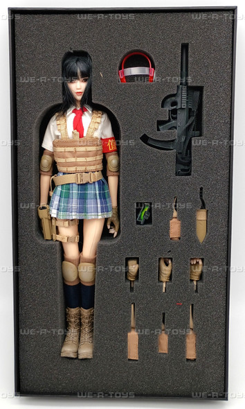 Fighter Girl Nana Plague Nation Red Scarf Version No. 15103 Technic Toys 2016