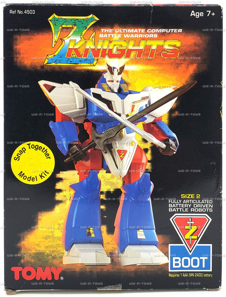 Z Knights Boot Size 2 Model Kit 1:72 Scale 2001 TOMY