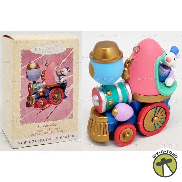 Hallmark Keepsake Ornament Cottontail Express Locomotive 1996