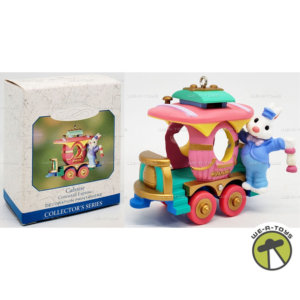 Hallmark Keepsake Ornament Cottontail Express Caboose 5th in Series