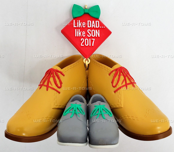 Hallmark Keepsake Christmas Ornament Like Dad, Like Son 2017