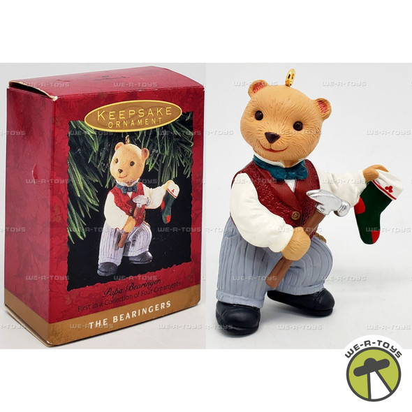 Hallmark Keepsake Ornament Papa Bearinger First in Series of Bearingers 1993
