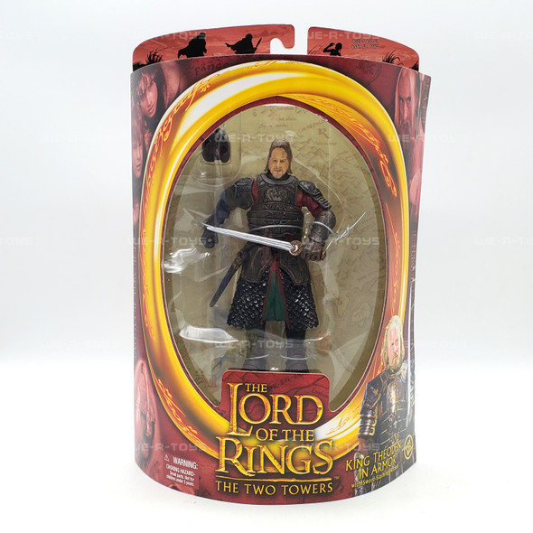 The Lord of the Rings The Two Towers King Theoden in Armor Action Figure 2003