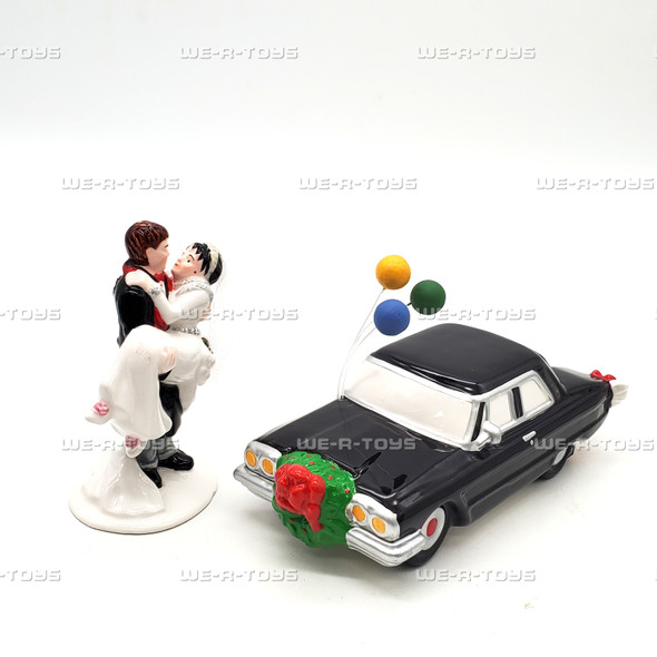 Department 56 Snow Village Just Married Set of 2 Porcelain Accessories