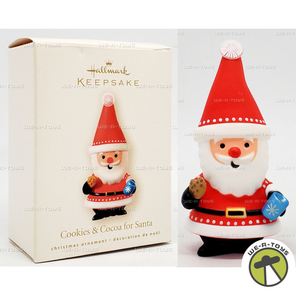 Hallmark Keepsake Christmas Ornament Cookies & Cocoa for Santa 2008