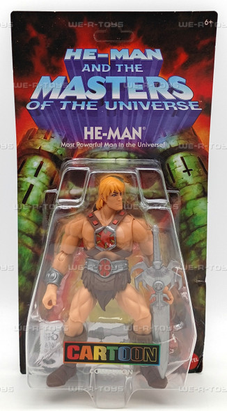 Masters of the Universe Origins He-Man 200X Cartoon Collection Action Figure NEW