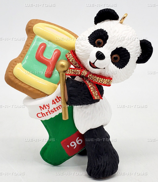 Hallmark Keepsake Ornament Child's Fourth Christmas Child's Age Collection 1996