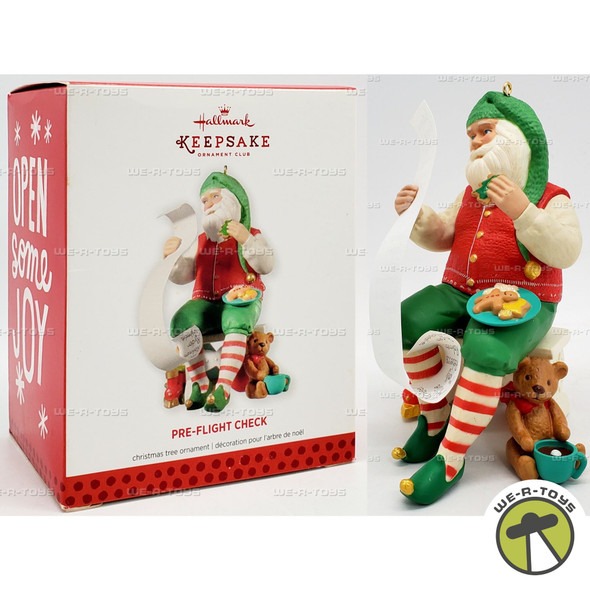 Hallmark Keepsake Ornament Club Ornament Pre-Flight Check 2013
