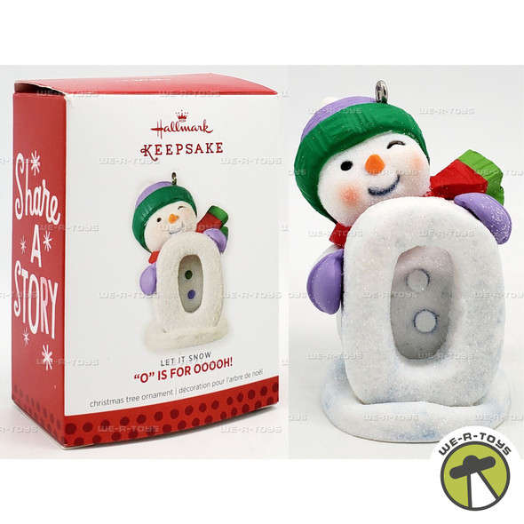 Hallmark Keepsake Christmas Ornament "O" Is for Ooooh! 2013