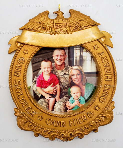Hallmark Keepsake Ornament Our Hero Military Photo Frame 2014