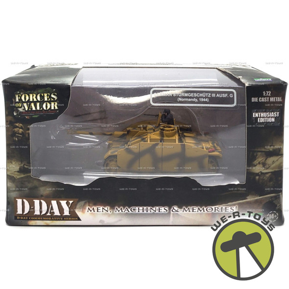 Forces of Valor D-Day German Sturmgeschutz III Ausf. G 1:72 Vehicle 2012 Unimax