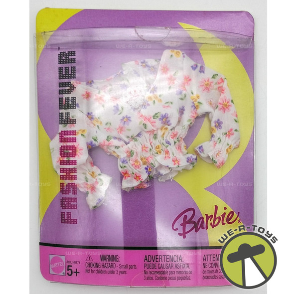 Barbie Fashion Fever Floral Top Fashion 2004 Mattel #H0874