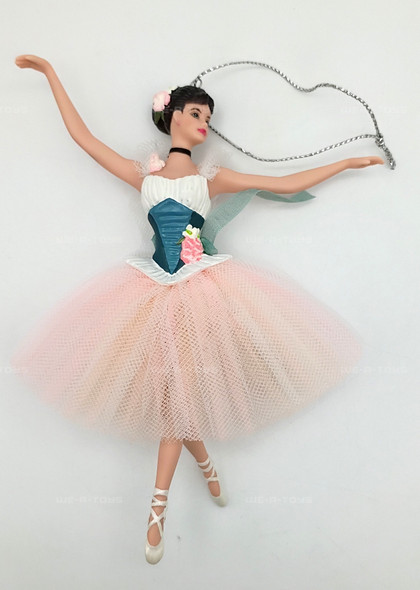 Barbie Lighter Than Air Ballerina Porcelain Ornament 2001 Mattel F649801