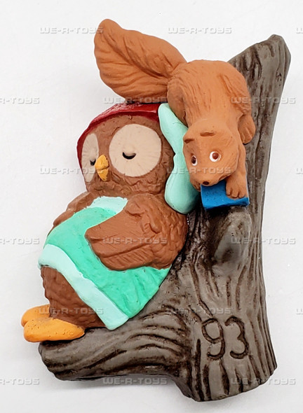 Hallmark Keepsake Ornament Owliver with Squirrel 1993