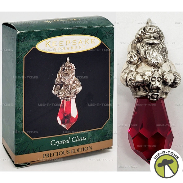 Hallmark Keepsake Miniature Ornament Crystal Claus 1999