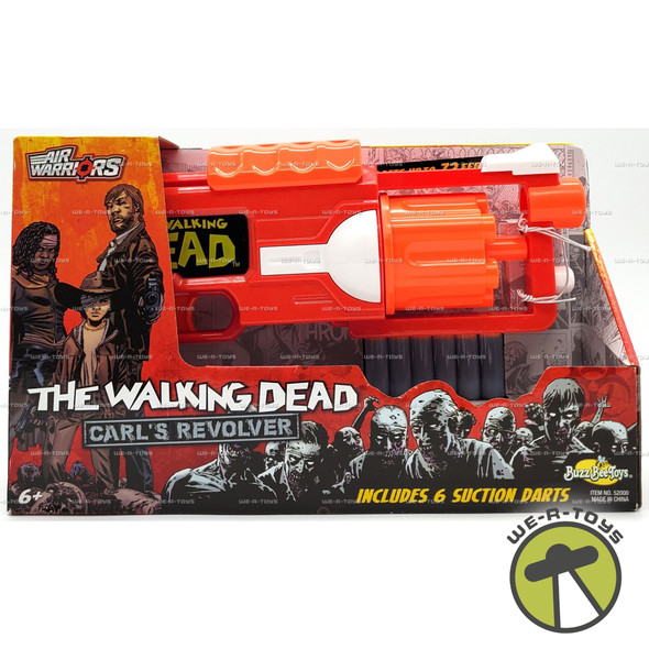 The Walking Dead Carl's Revolver Air Warriors 2016 Buzz Bee Toys #52000