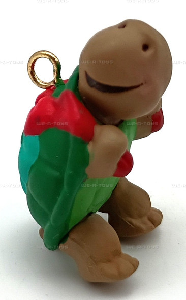 Courier Turtle Hallmark Keepsake Miniature Ornament 1991 QXM585-7