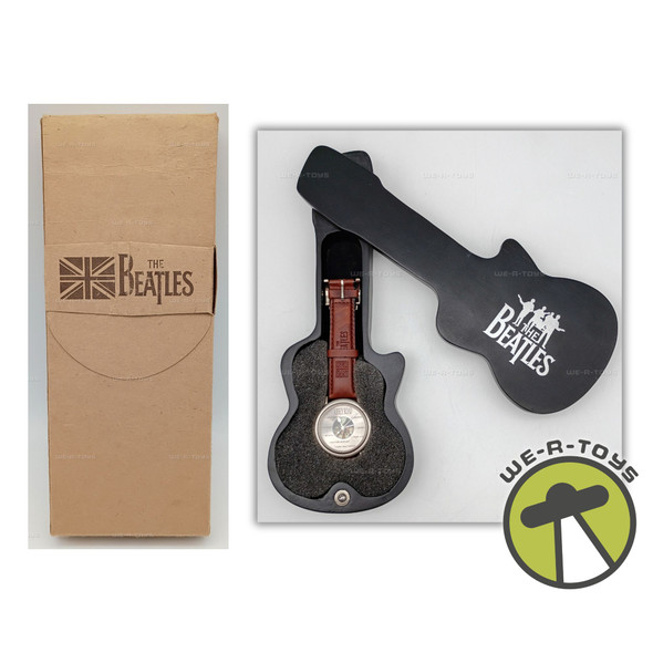 The Beatles Timepieces Abbey Road Watch In Guitar Case Collection Apple Corps