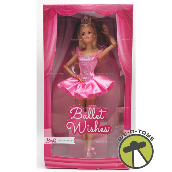 Ballet Wishes Barbie Signature Blonde Doll In Pink Ballet Fashion Mattel 2025