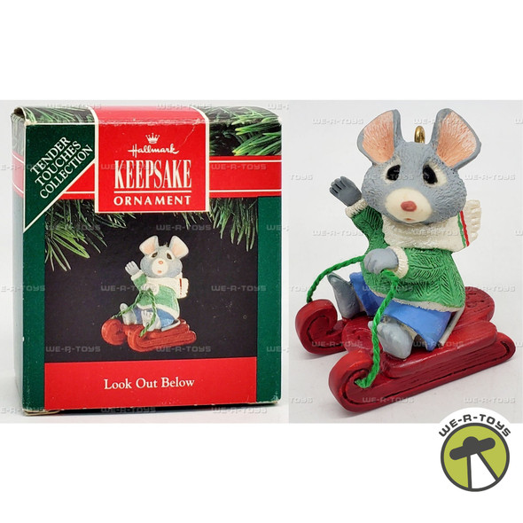 Hallmark Keepsake Christmas Ornament Look Out Below Tender Touches 1991