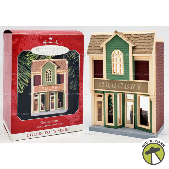 Hallmark Keepsake Ornament Grocery Store Nostalgic Houses and Shops 1998