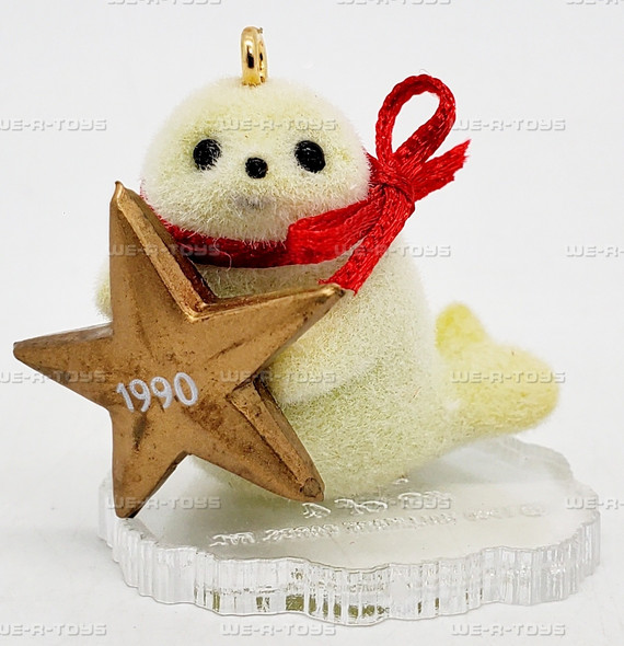 Hallmark Keepsake Miniature Ornament Little Frosty Friends Little Seal 1990