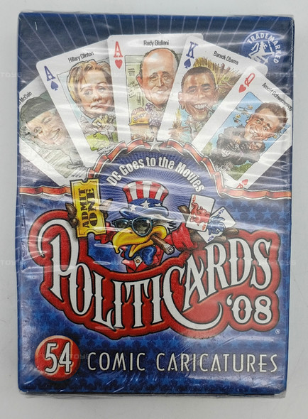 Politicards '08 54 Comic Caricatures Playing Card Deck PGD Publishing