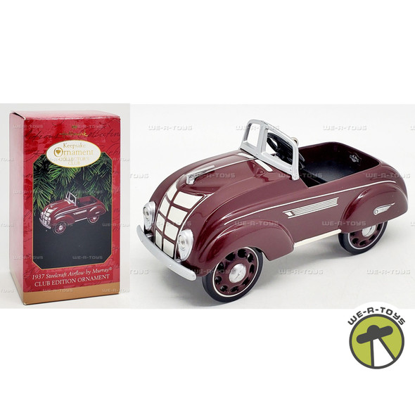 Hallmark Keepsake Ornament Club Exclusive 1937 Steelcraft Airflow by Murray 1997