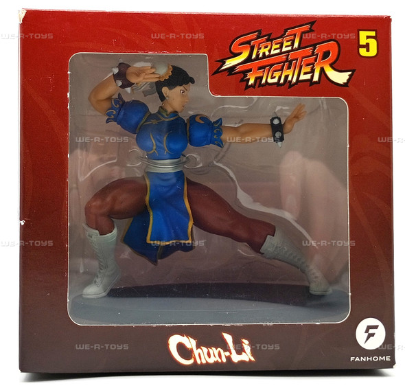 Street Fighter 5 Chun-Li Action Figure Capcom 2020 Fanhome Figurine Collection