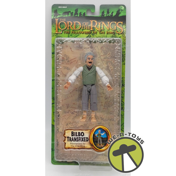 Bilbo Transfixed Lord of the Rings The Fellowship of The Ring Action Figure 2004