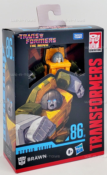 Transformers The Movie Studio Series Deluxe Brawn 86-22 Action Figure F7236