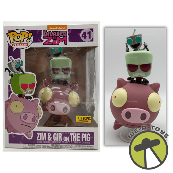 Invader Zim & Gir on The Pig Funko POP! Rides Vinyl 2018 Action Figure #41