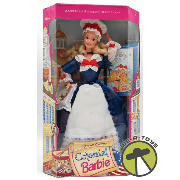 Colonial Barbie American Stories Collection Barbie Doll 1994 Mattel #12578