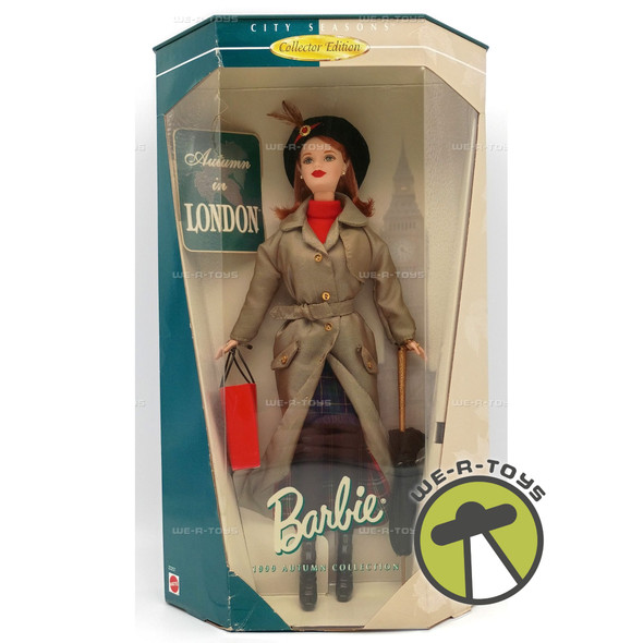 Autumn in London Barbie Doll City Seasons 1999 Autumn Collection Mattel 22257