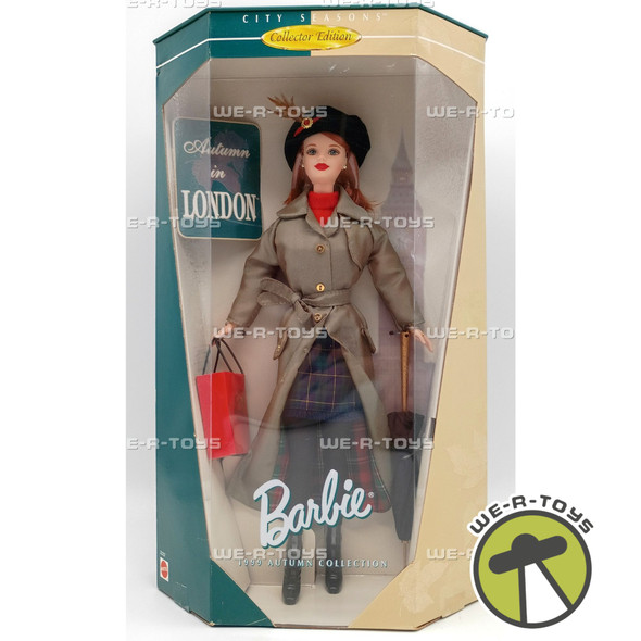Autumn in London Barbie Doll City Seasons 1999 Autumn Collection Mattel 22257