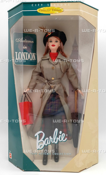 Autumn in London Barbie Doll City Seasons 1999 Autumn Collection Mattel 22257