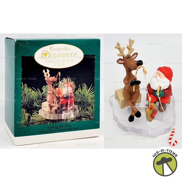 Hallmark Keepsake Ornament Club Exclusive Fishing for Fun Clip On 1995