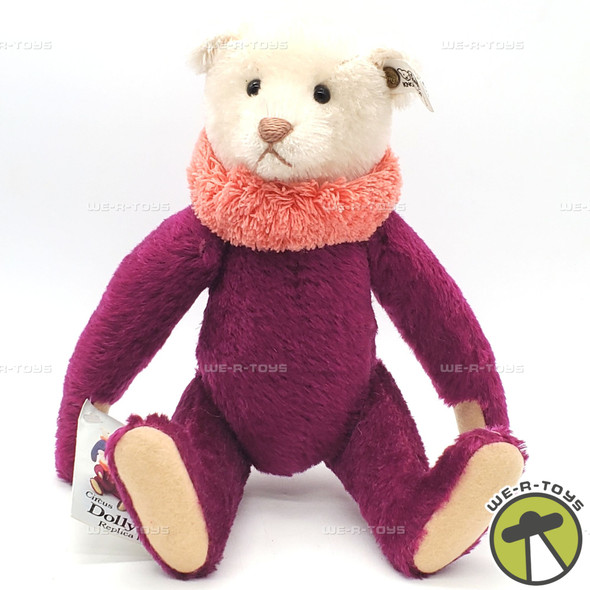 Steiff Original Circus Buddy Purple Mohair Bear 12" Plush 0164/34