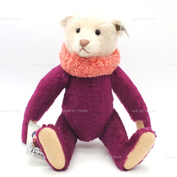 Steiff Original Circus Buddy Purple Mohair Bear 12" Plush 0164/34