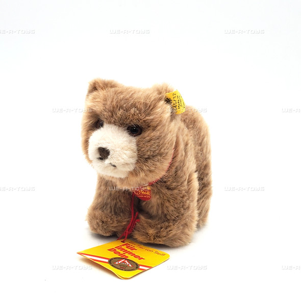 Steiff Original Browny Mohair Bear 4" Plush 7445/12