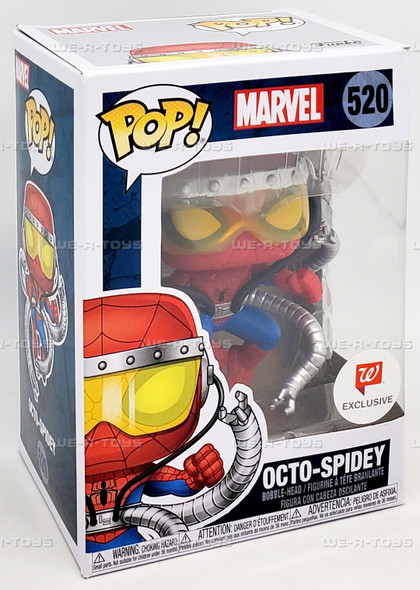 Funko POP Spider-Man Octo-Spidey 520 Bobble Head Vinyl Figure