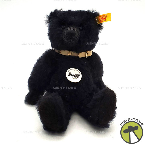 Steiff Original Black Mohair Bear 6'' Plush 039171