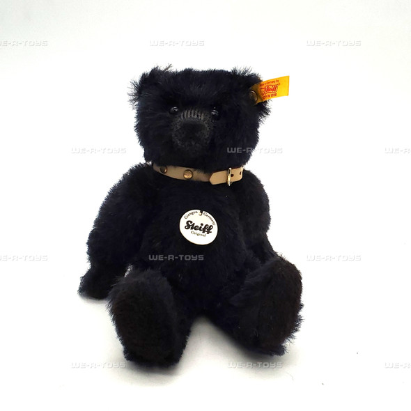 Steiff Original Black Mohair Bear 6'' Plush 039171